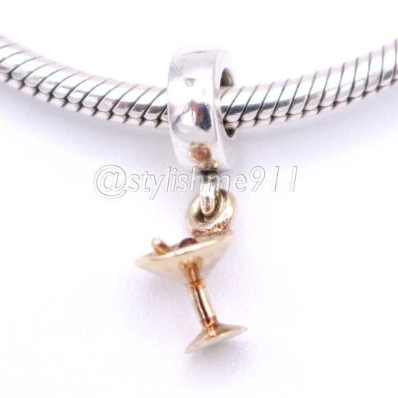 Authentic Pandora Cocktail Dangle with Garnet - 790527GR - Picture 1 of 13